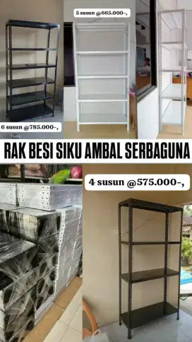 Rak besi siku ambal