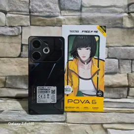 Tecno Pova 6 12/256 Fullset Segel Normal mulus 98% Garansi