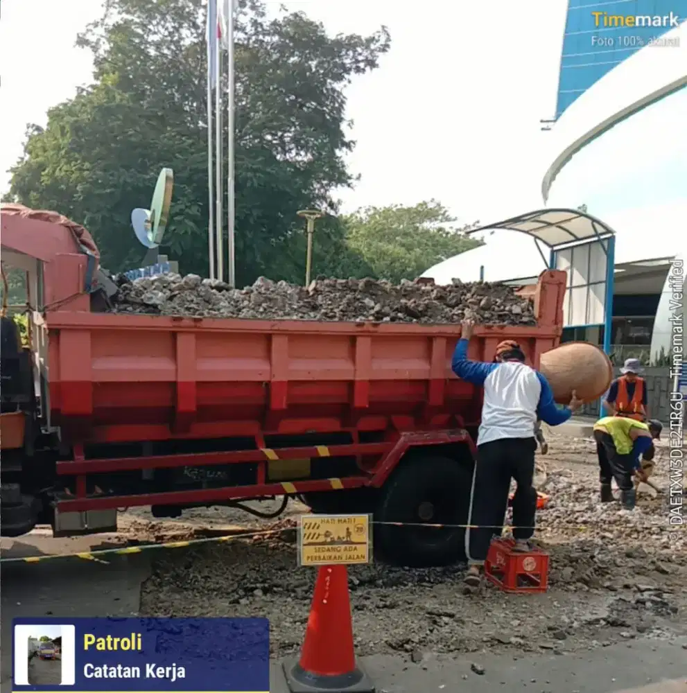Jasa urugan murah puing buang sampah murah
