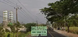 (B) Tnh area Industri LD 145 mtr, dpn Exit TOL Caruban MADIUN, Sipp