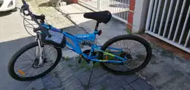 Sepeda Biru mtb