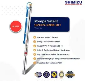 SHIMIZU SPG07 238K BIT 0,5Hp pipa 2in