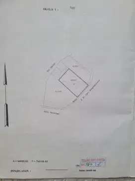 DIJUAL TANAH CIPTO luas 211m