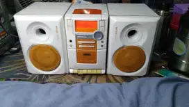 Mini hi-fi Philips kondisi normal