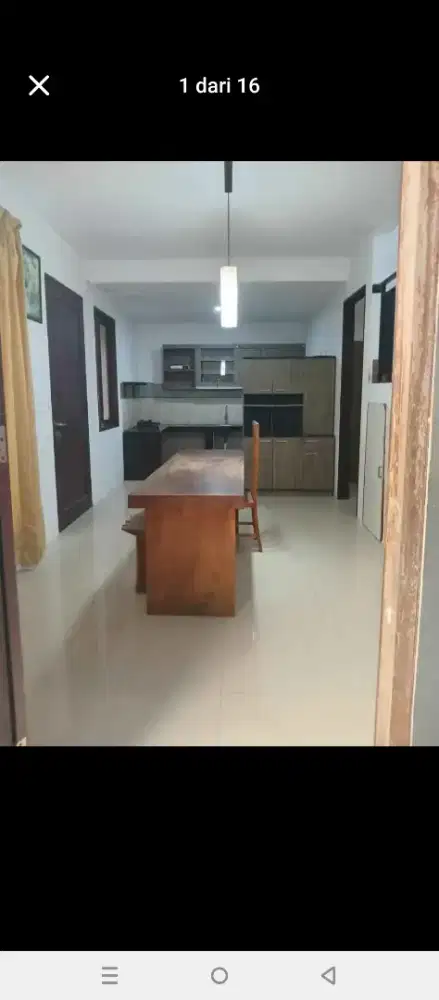 Rumah full furnished bisa bulanan Gatsu Timur