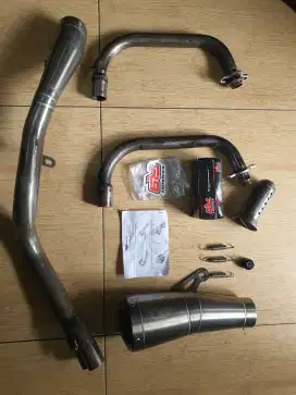 Knalpot R9 GP Series Z250 FI Tahun 2016 Kondisi Bekas