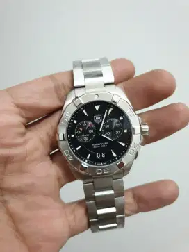 ORIGINAL Jam Tangan TAG Heuer Aquaracer Chrono Date Alarm 2019