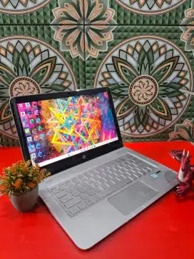 Laptop Superslim = HP ENVY 13-F24 LAYAR QHD+ i7 SSd Good Performance.