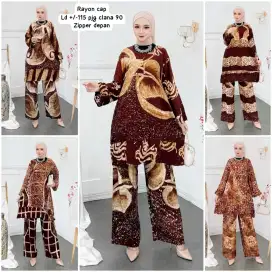 Setelan batik kekinian