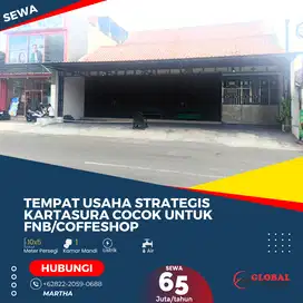 Ruang Usaha Strategis Kartasura Cocok untuk FNB/Coffeshop/Kantor