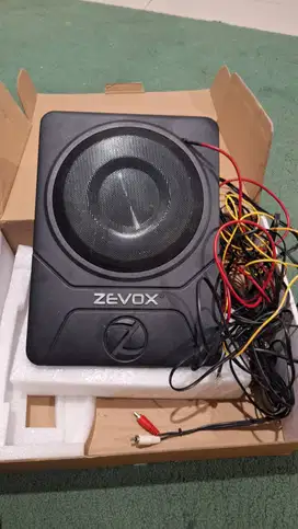 subwoofer Zevox ZV 8 SFA aktif subwoofer slim kolong jok 8 inch