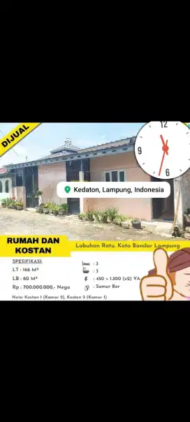 Jual rumah dan kos2a