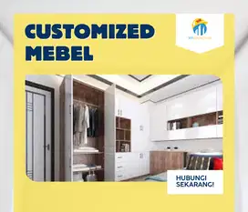CUSTOM WARDROBE /  LEMARI PAKAIAN