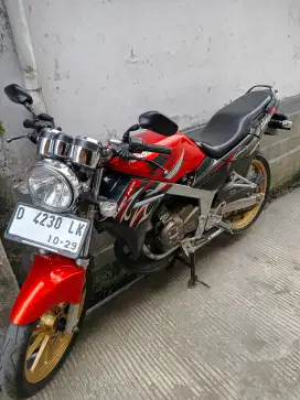 Ninja R asli orange tahun 2013