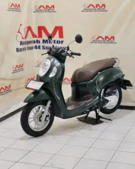 Km rendah Honda Scoopy prestige tahun 2024 Hijau Doff