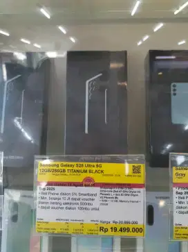 Kredit tanpa cc Samsung S25 ultra 5G| 12/256GB