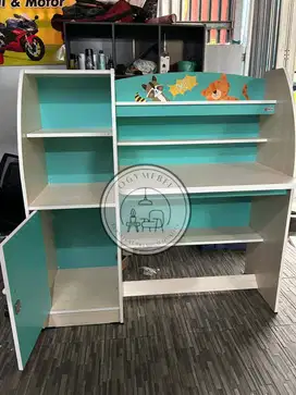 Promo meja belajar anak motif kartun hewan activ sale terlaris