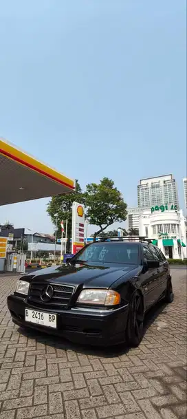 Mercedes Benz S 202 C 230 T 1998 estate Balck Hitam 1999 1997 jual bu
