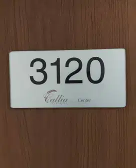 APARTEMEN CALLIA PARK CENTER - FURNISHED, PULOMAS - JAKARTA TIMUR