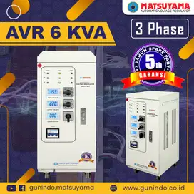 AVR MATSUYAMA 6 KVA GT 3 PHASE TYPE LD