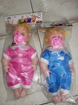 Mainan anak boneka dot