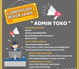 Admin online shop fashion