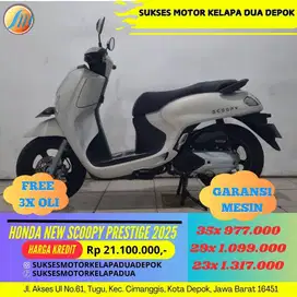 HONDA NEW SCOOPY PRESTIGE 2025 CASH/KREDIT PROSES CEPAT SYARAT KTP/KK