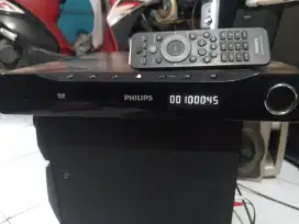 Philips Amplifier Home Theater USB 5.1, DVD ok, remote, Aux ok