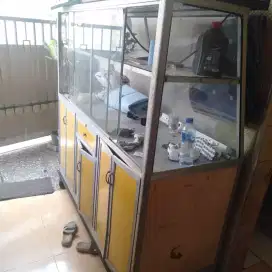 Etalase jualan Ukuran besar, jual cepat