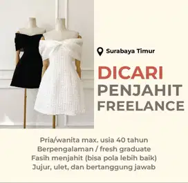 PENJAHIT FREELANCE