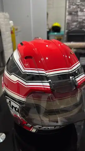 DIJUAL HELM Arai rx7x randy mamola size m