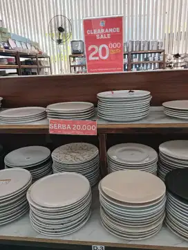 Promo piring resto 20rb