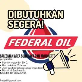 Lowongan salesman oli