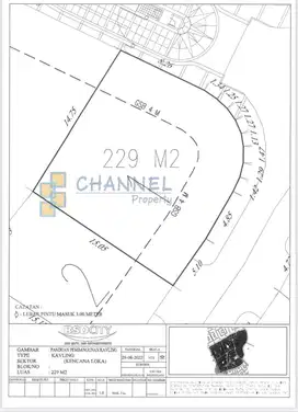 Di Jual Kavling Loka strategis di Taman Chrysant BSD Tangsel, Ls