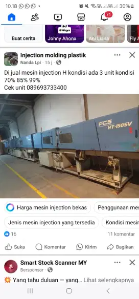 Pria Untuk packing dan siap belajar jadi operator mesin plastik