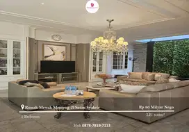 Dijual Rumah Mewah Menteng Jl Sutan Syahrir Semi Furnished