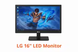 Monitor LG LED 16 Inch HD – Layar Jernih & Hemat Daya
