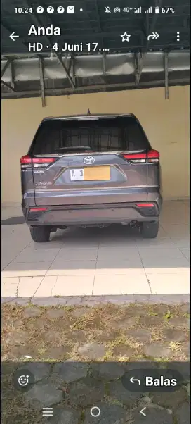 Dijual Cepat toyota Zenix type G non hybrid