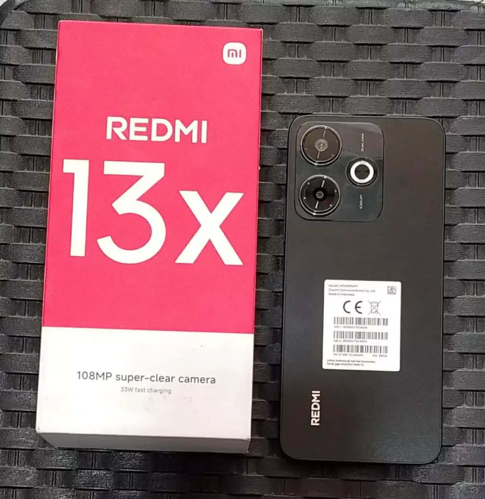 Redmi 13X 8/256 fullset siap pakai