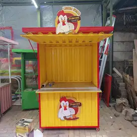 booth kontainer second