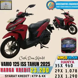 VARIO 125 ISS TERMURAH CASH/KREDIT PROMO UNIT LAINYA KLIK PROFIL