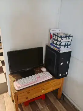 1 set komputer + cpu