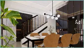 Rumah Mewah Jogja Private Villa Modern di Godean KM 8