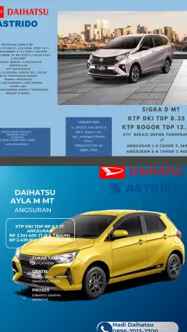 Daihatsu Sigra 2024 Bensin