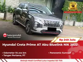[ GARANSI 5TH ] Hyundai Creta Prime AT Abu Sunroof Bluelink 2022/2023