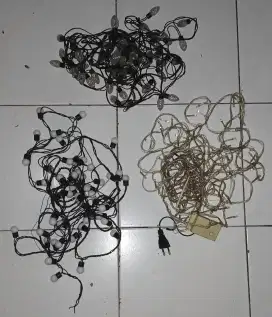SUPER MURAH ! Lampu kelap kelip berbagai macam warna dan bentuk !