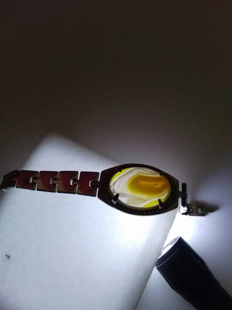 Gelang rantai mata batu asli