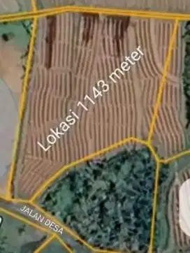 Di jual sebidang tanah desa Linggajati kec cilimus kuningan jabar
