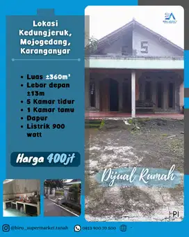 Rumah dengan 5 Kamar Tidur di Mojogedang