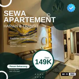 Disewakan Apartemen Harian/Transit SKY HOUSE BSD CITY Tangerang murah